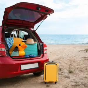 Preparar o carro para as férias